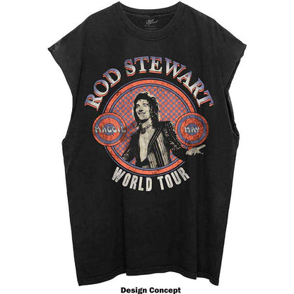 Een foto van een Rod Stewart Tank T-Shirt