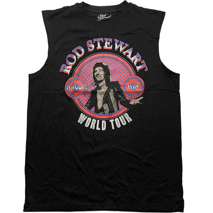 Een foto van een Rod Stewart Tank T-Shirt