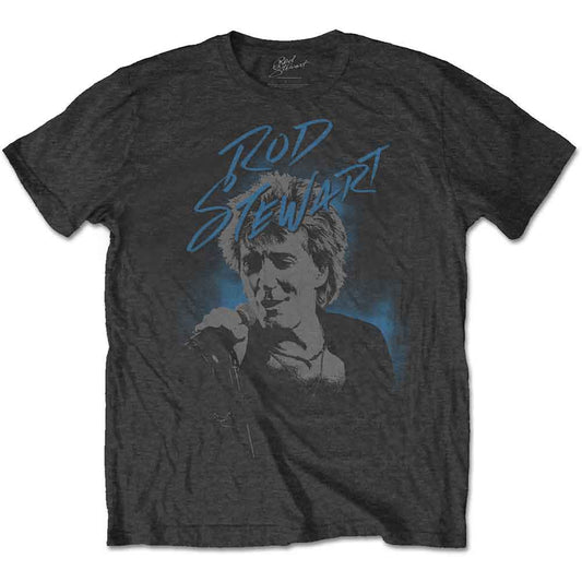 Een foto van een Rod Stewart T-Shirt