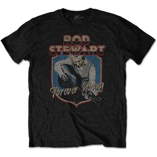 Een foto van een Rod Stewart T-Shirt