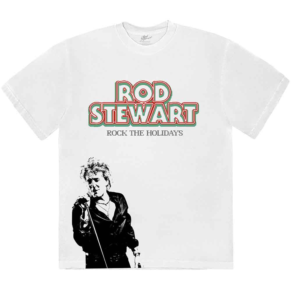 Een foto van een Rod Stewart T-Shirt