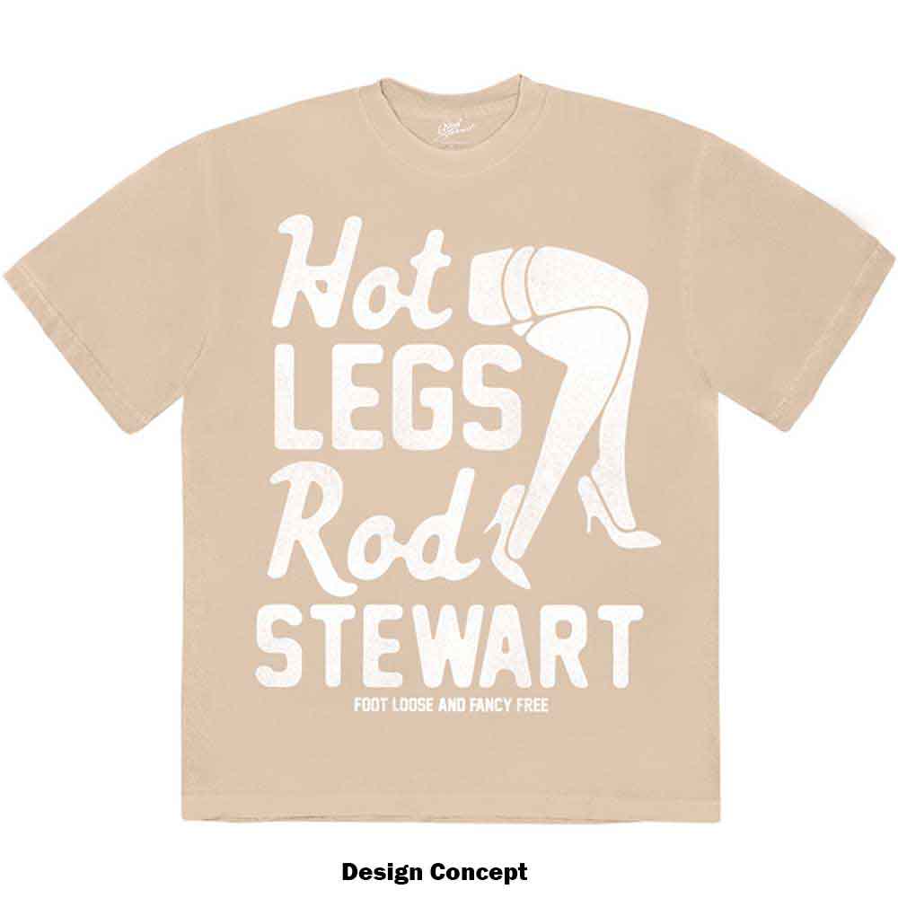 Een foto van een Rod Stewart T-Shirt