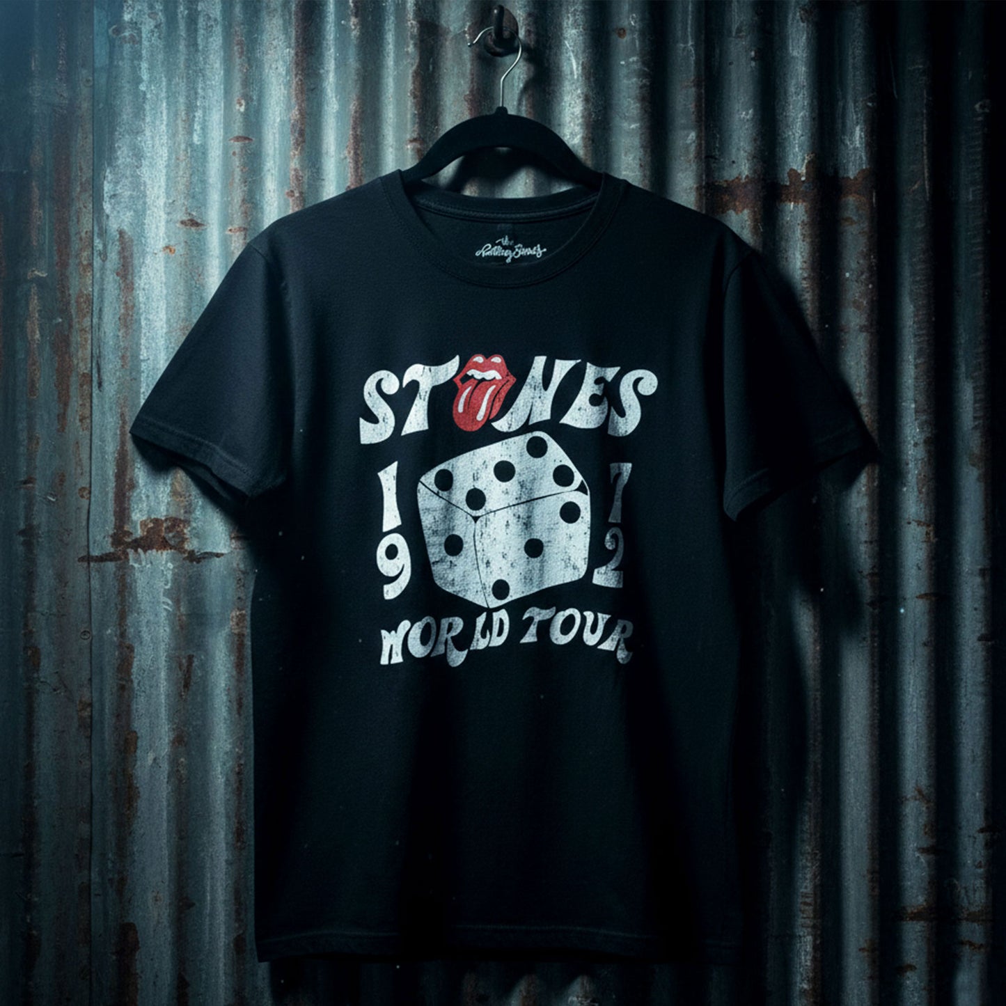 Een foto van een The Rolling Stones T-Shirt