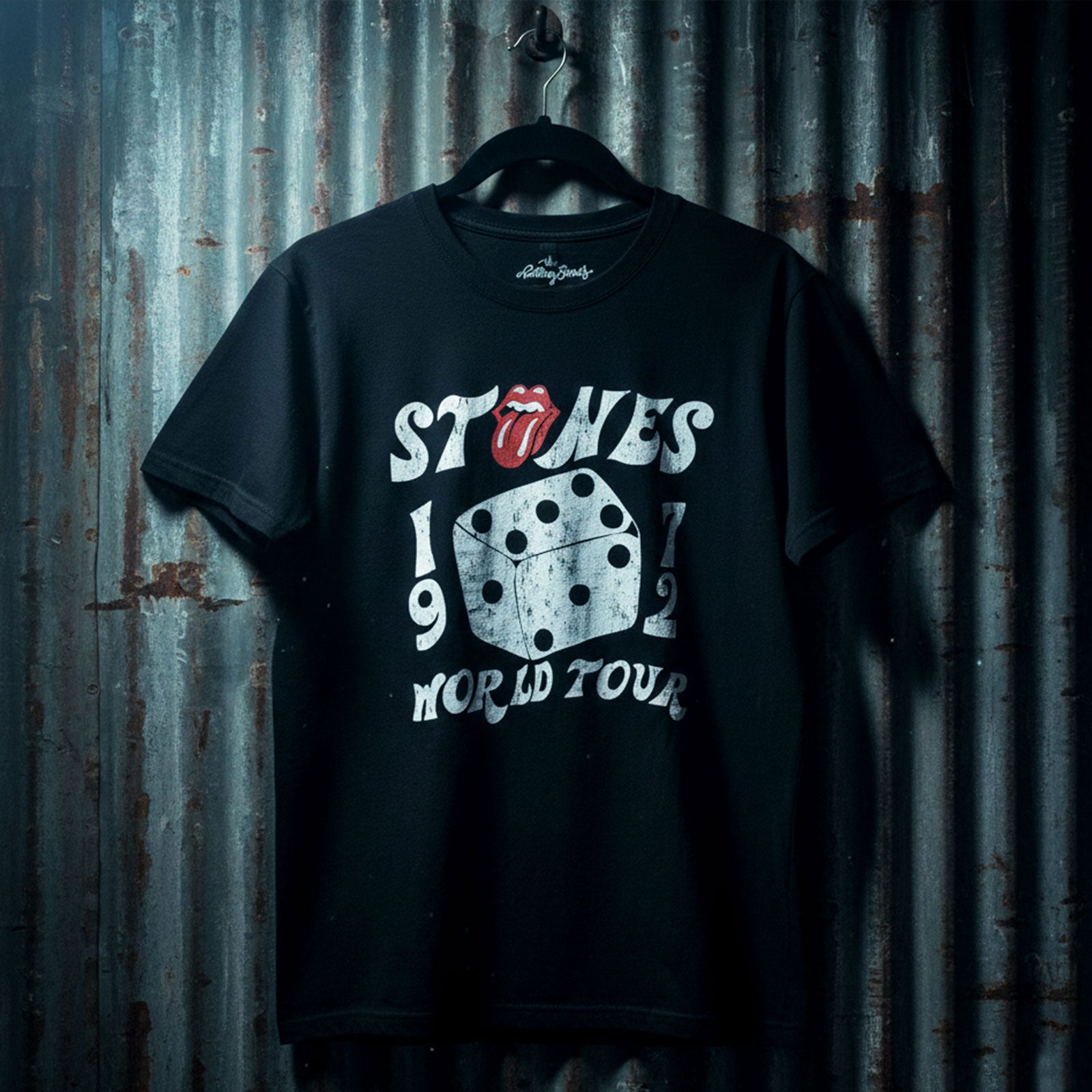 Een foto van een The Rolling Stones T-Shirt