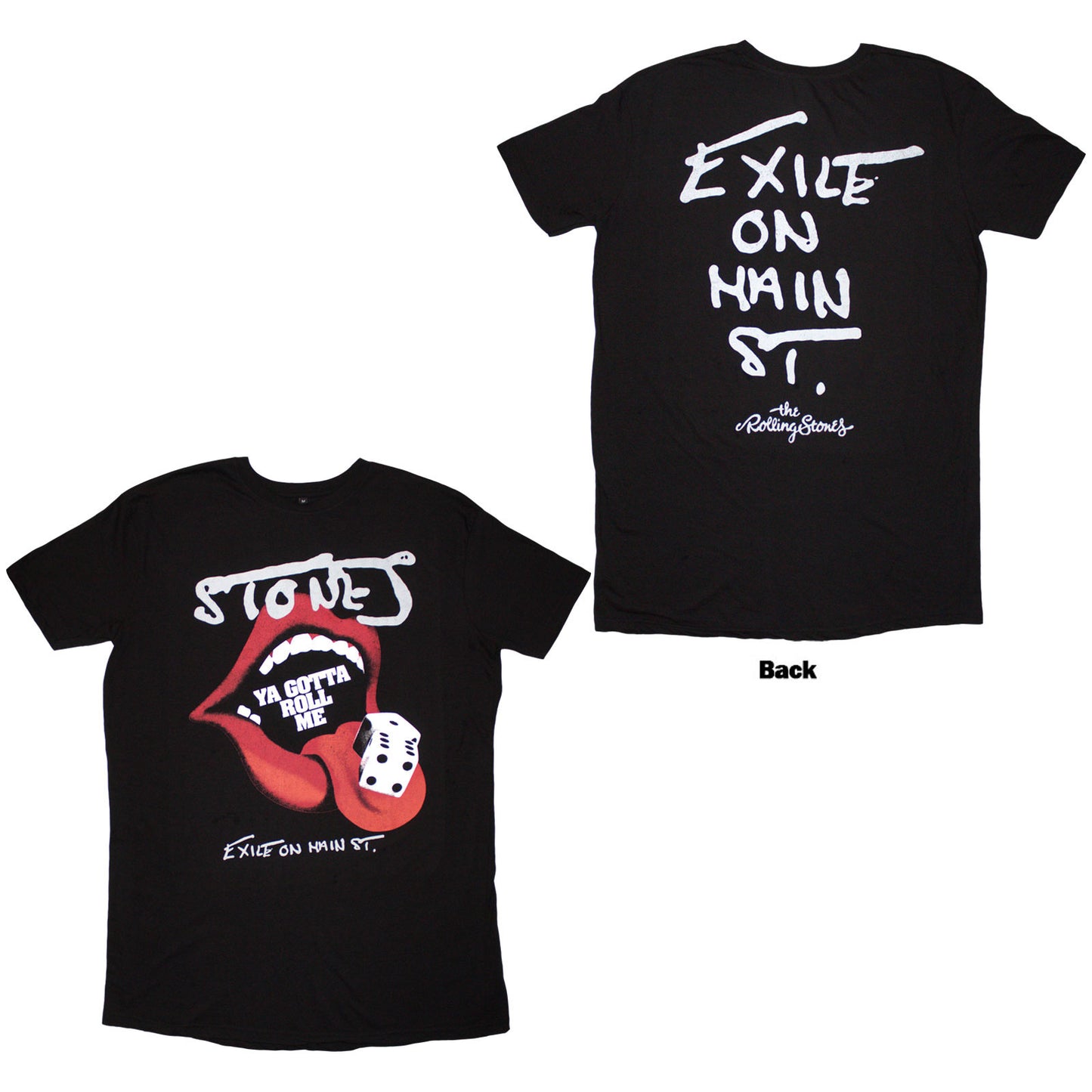 Een foto van een The Rolling Stones T-Shirt