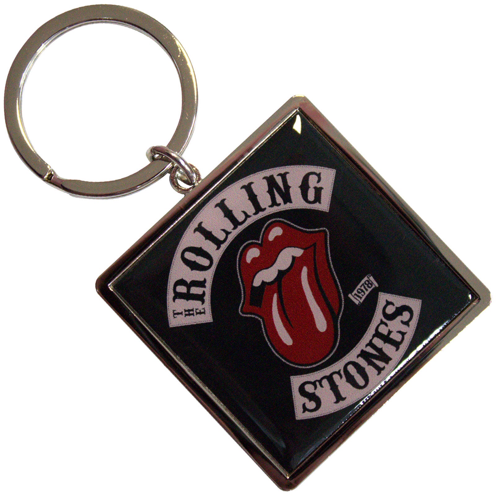 Een foto van een The Rolling Stones Sleutelhanger