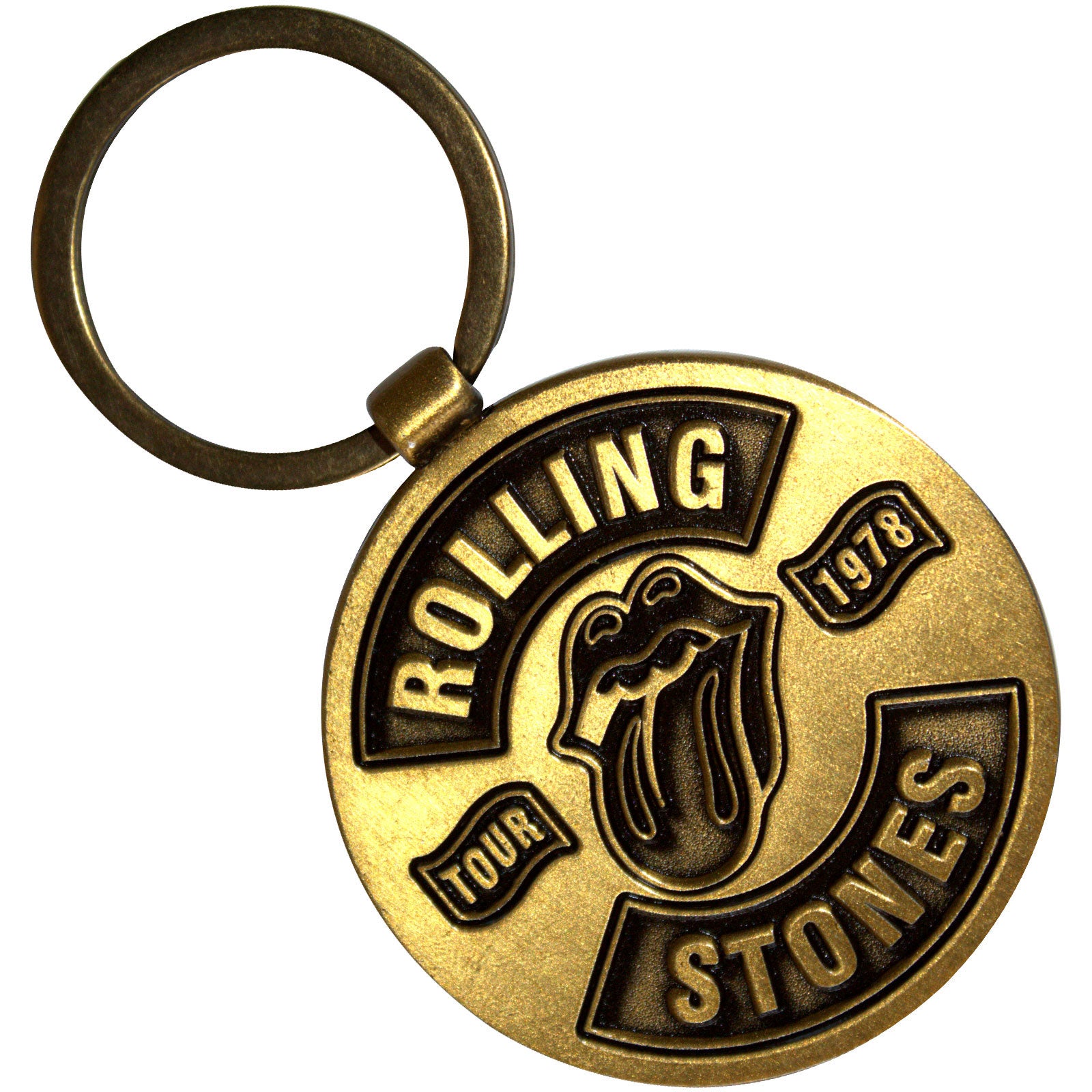 Een foto van een The Rolling Stones Sleutelhanger