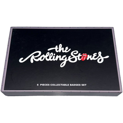 Een foto van een The Rolling Stones Speld Badge