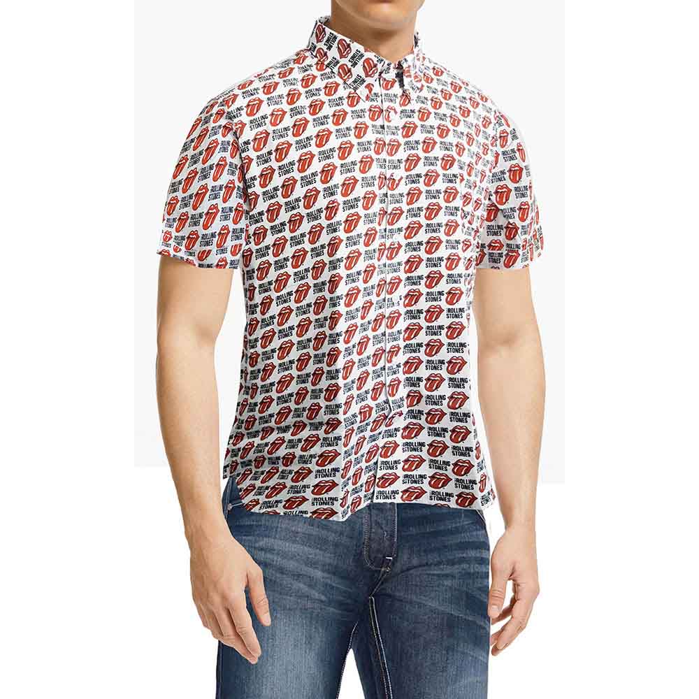 Een foto van een The Rolling Stones Casual Shirt