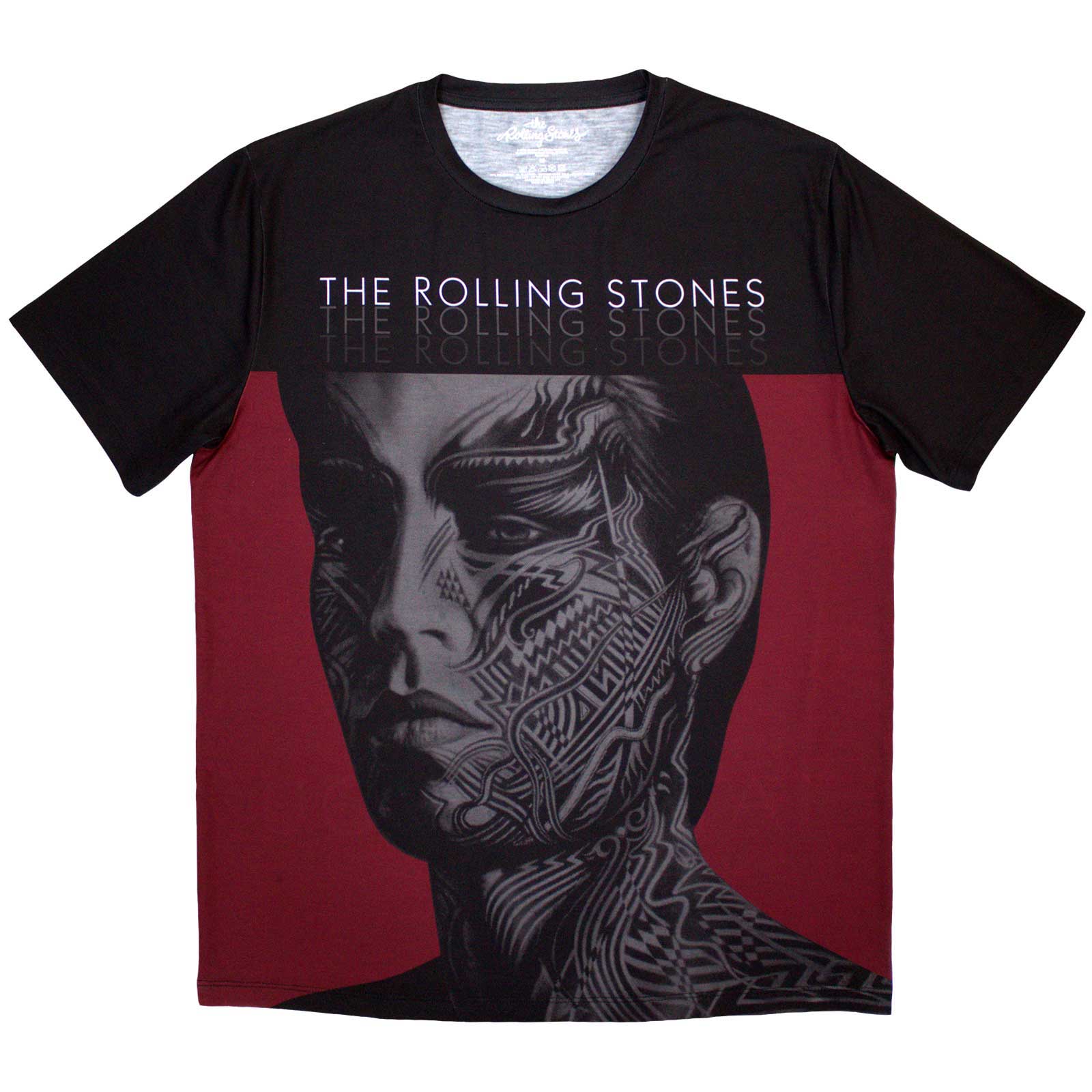 Een foto van een The Rolling Stones Sublimatie T-Shirt