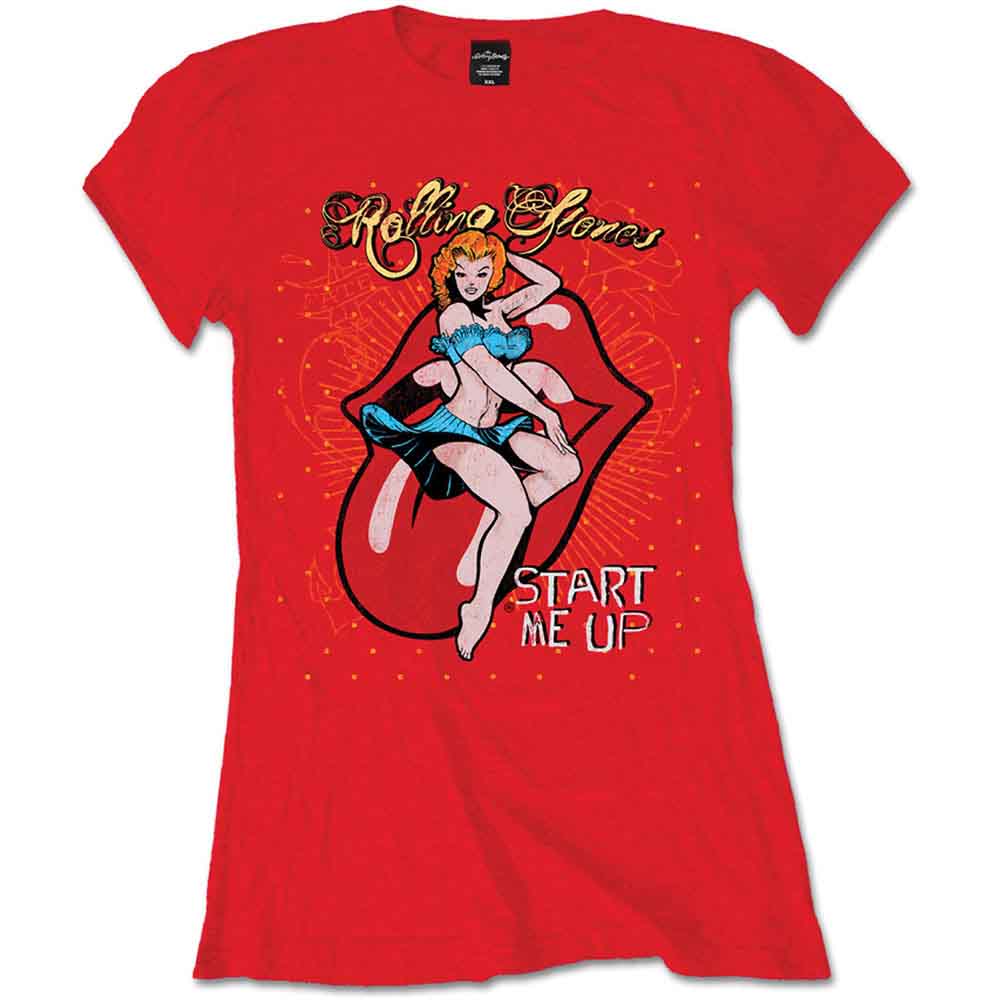 Een foto van een The Rolling Stones T-Shirt