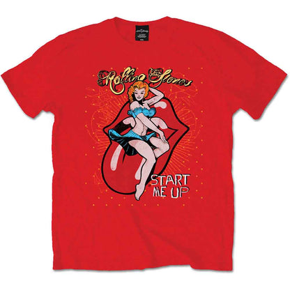 Een foto van een The Rolling Stones T-Shirt