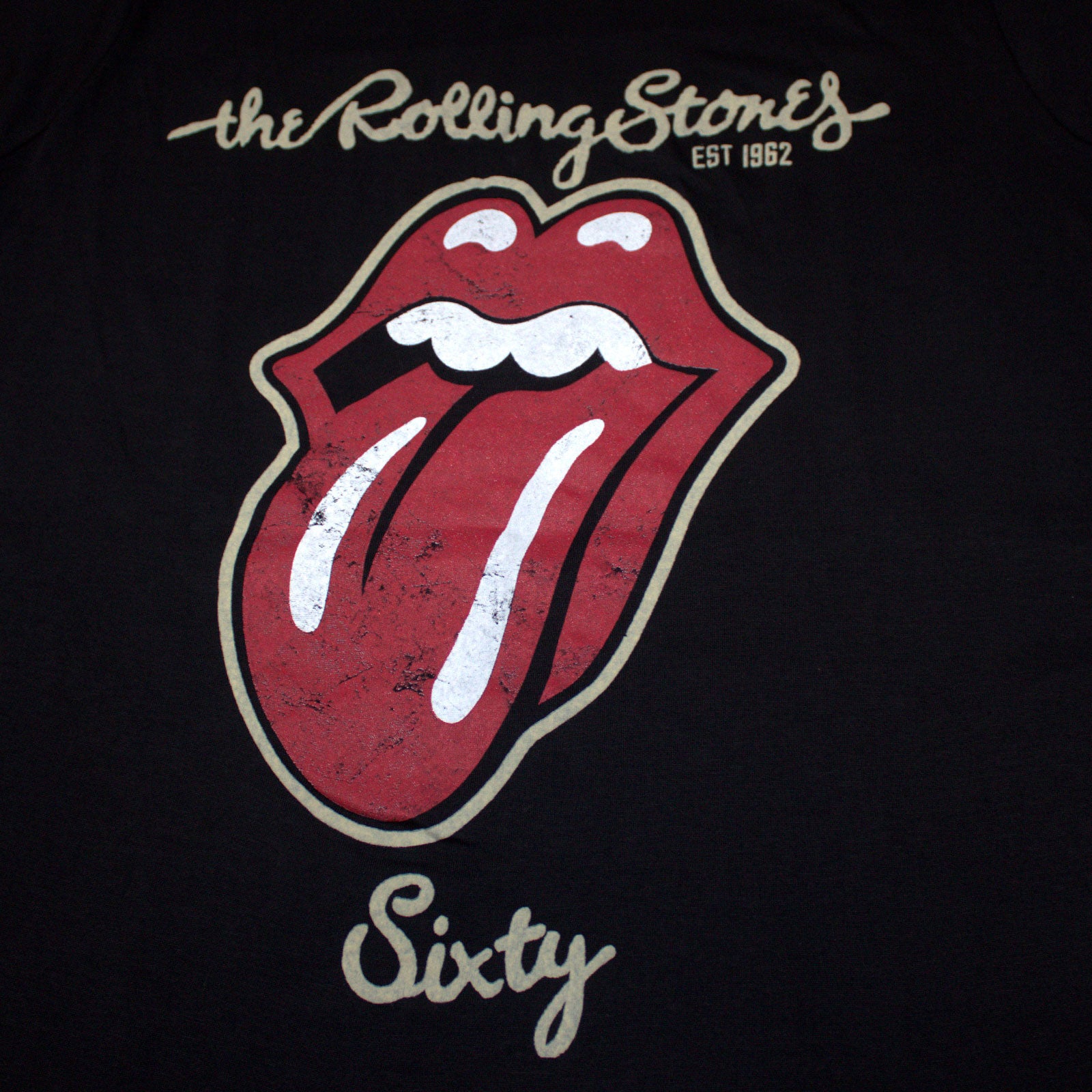 Een foto van een The Rolling Stones T-Shirt