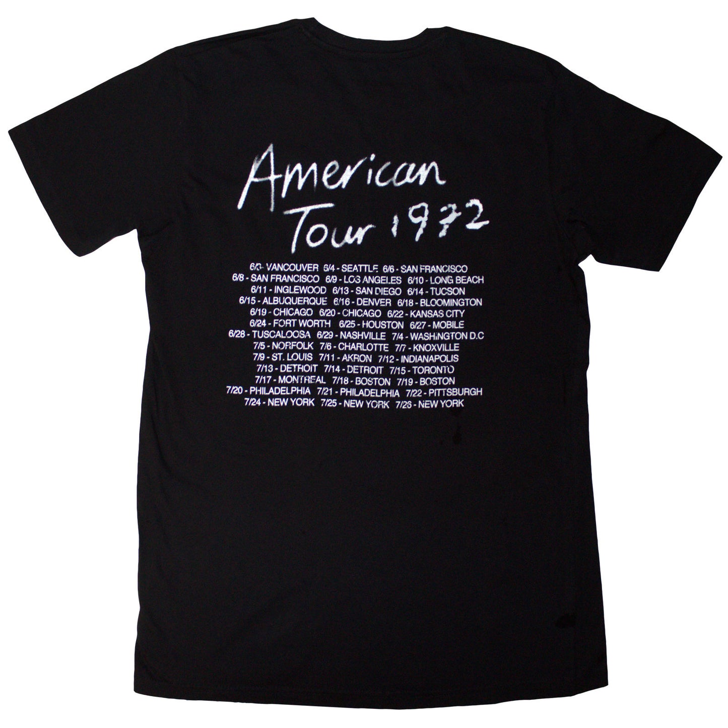 Een foto van een The Rolling Stones T-Shirt