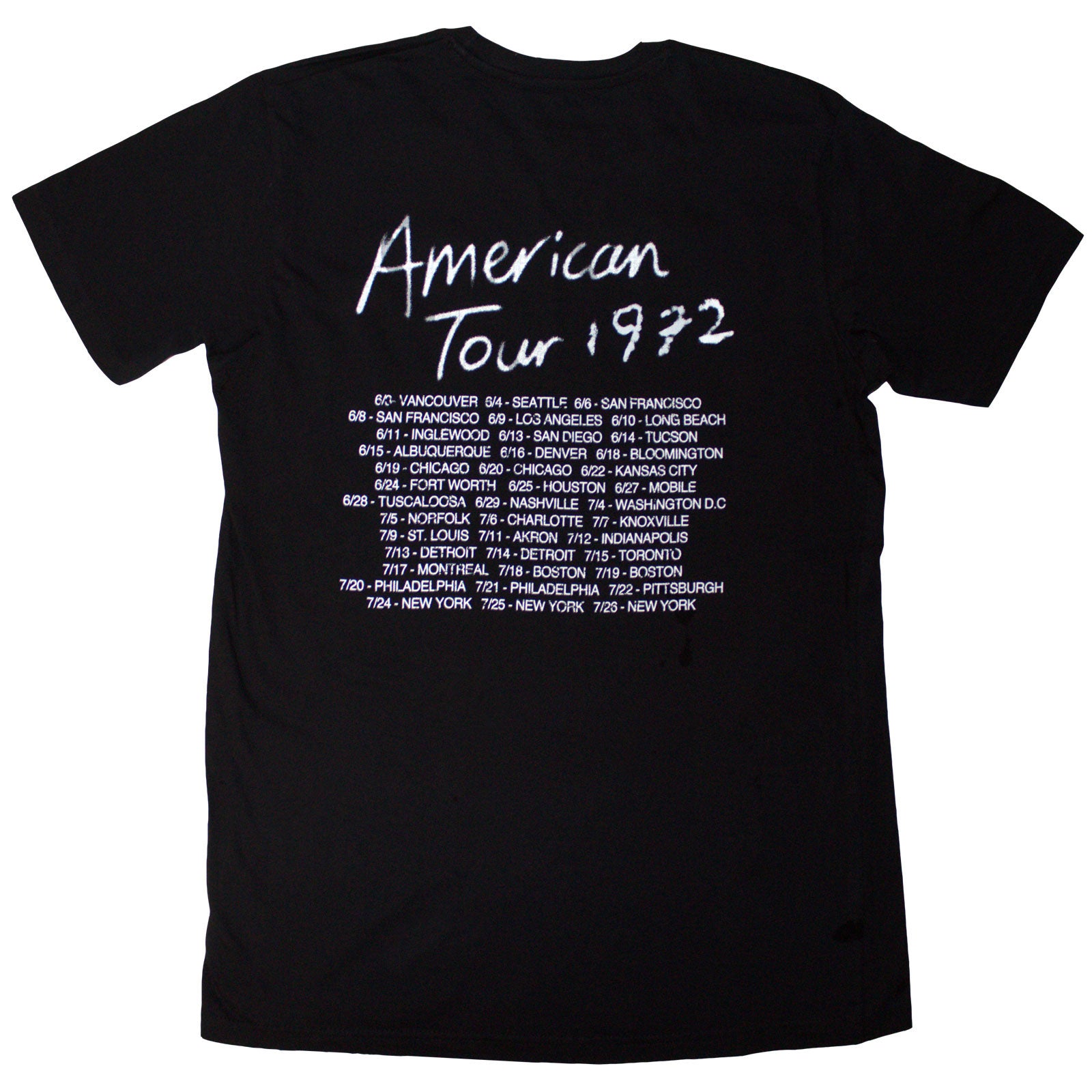 Een foto van een The Rolling Stones T-Shirt