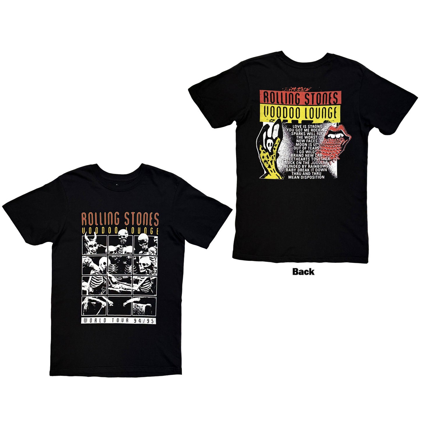 Een foto van een The Rolling Stones T-Shirt