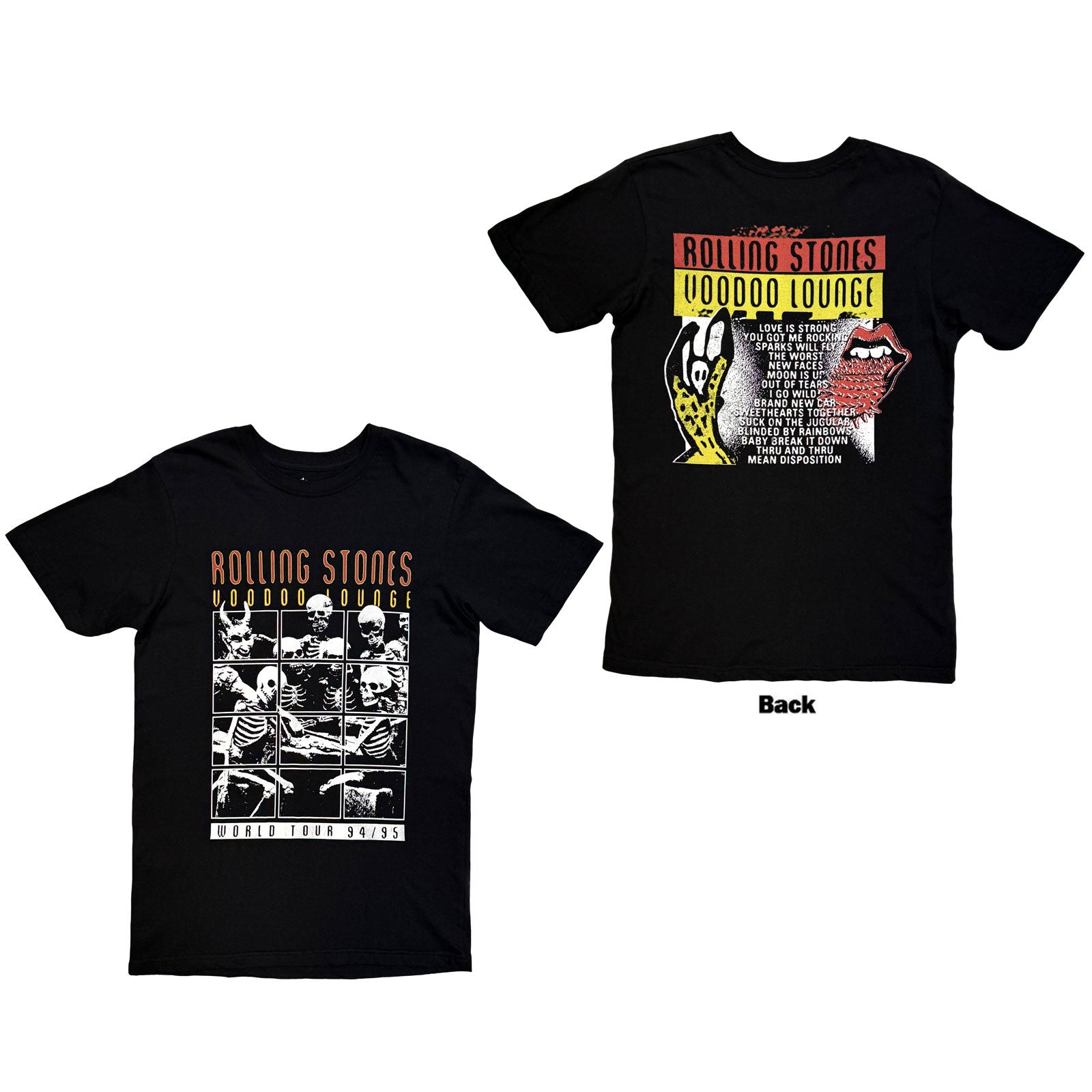Een foto van een The Rolling Stones T-Shirt