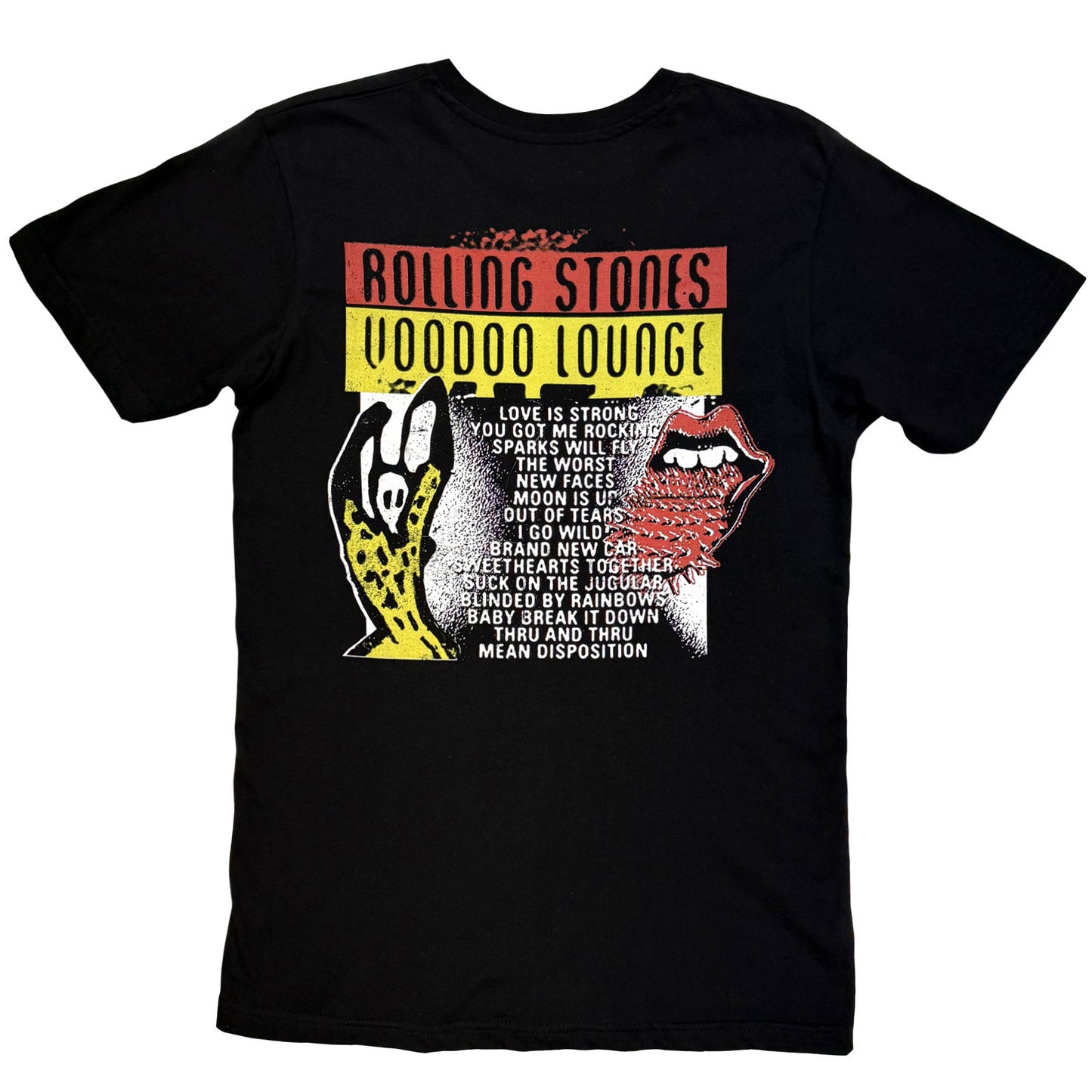 Een foto van een The Rolling Stones T-Shirt