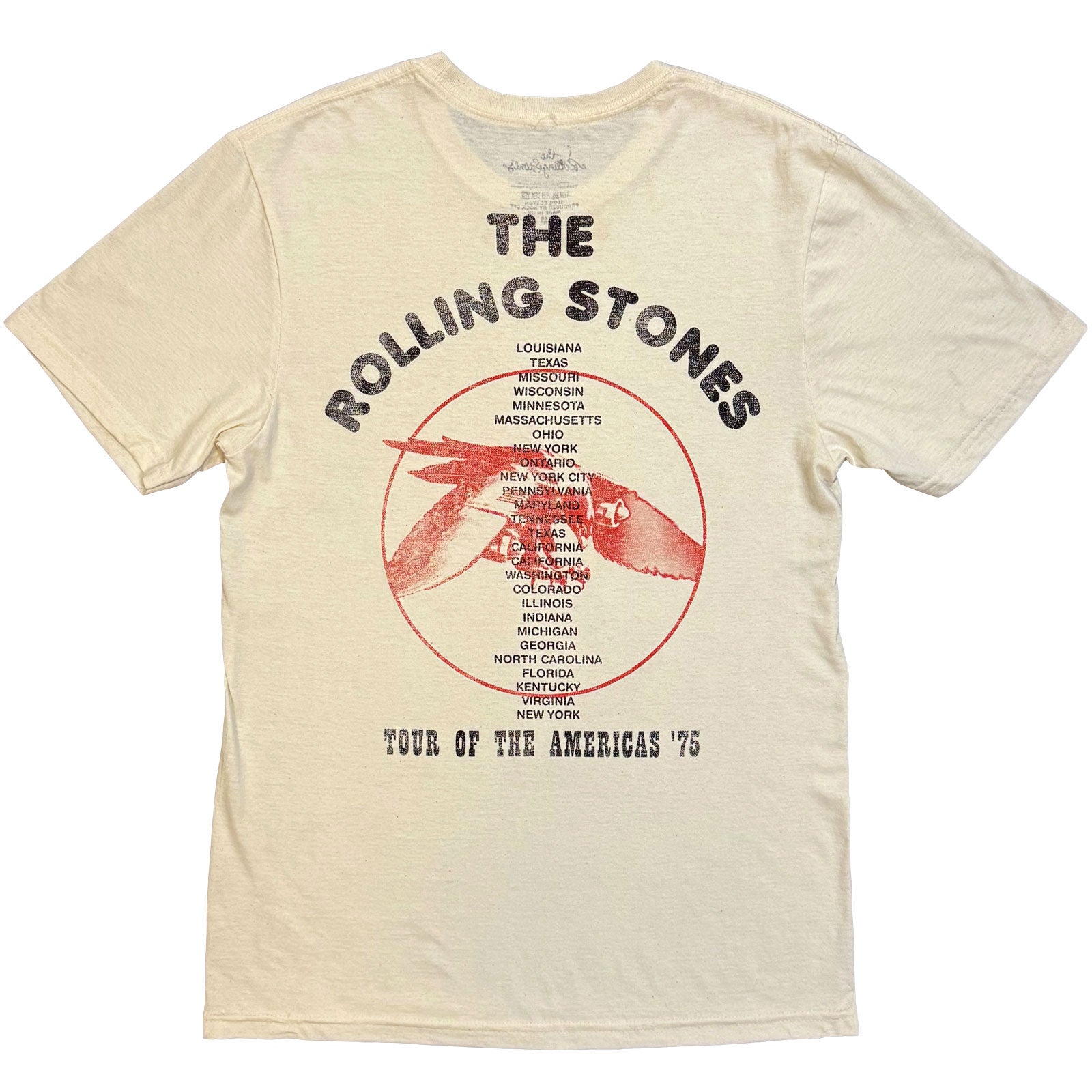 Een foto van een The Rolling Stones T-Shirt
