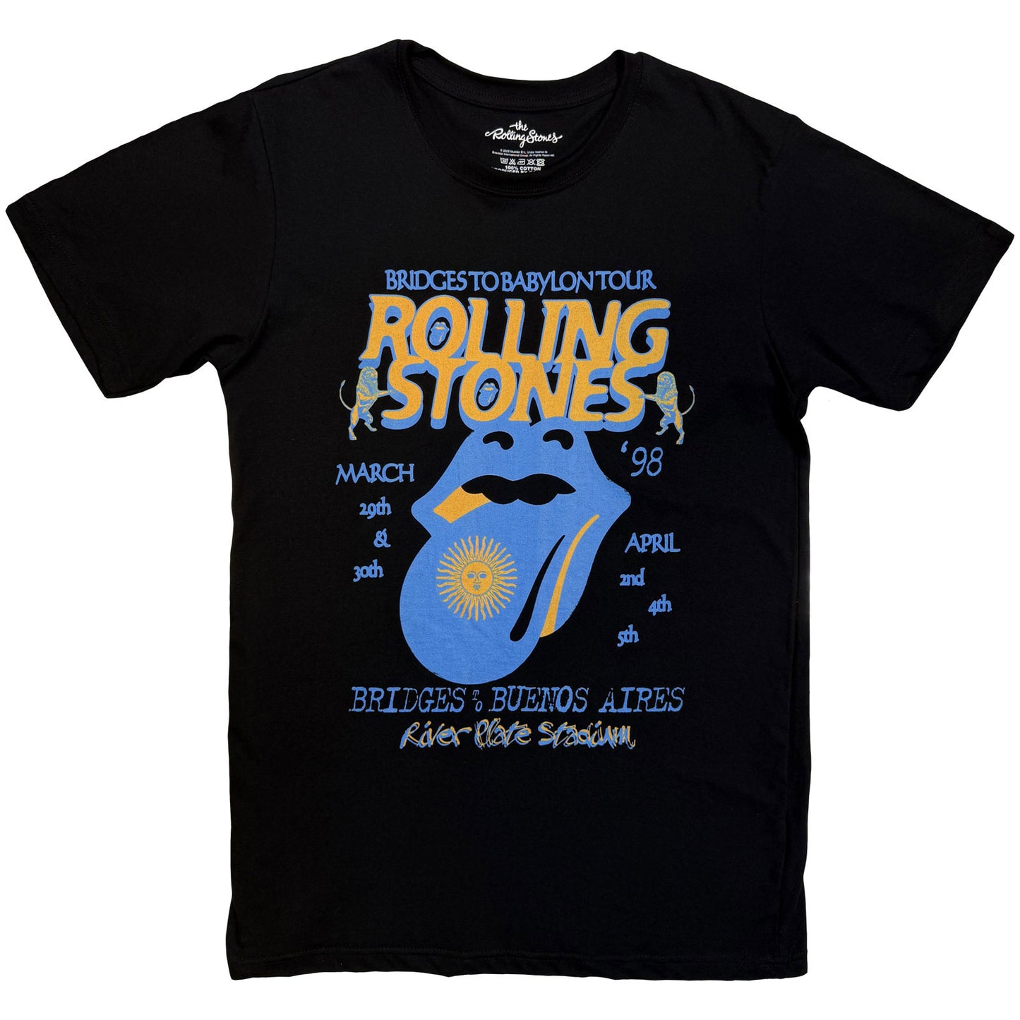 Een foto van een The Rolling Stones T-Shirt