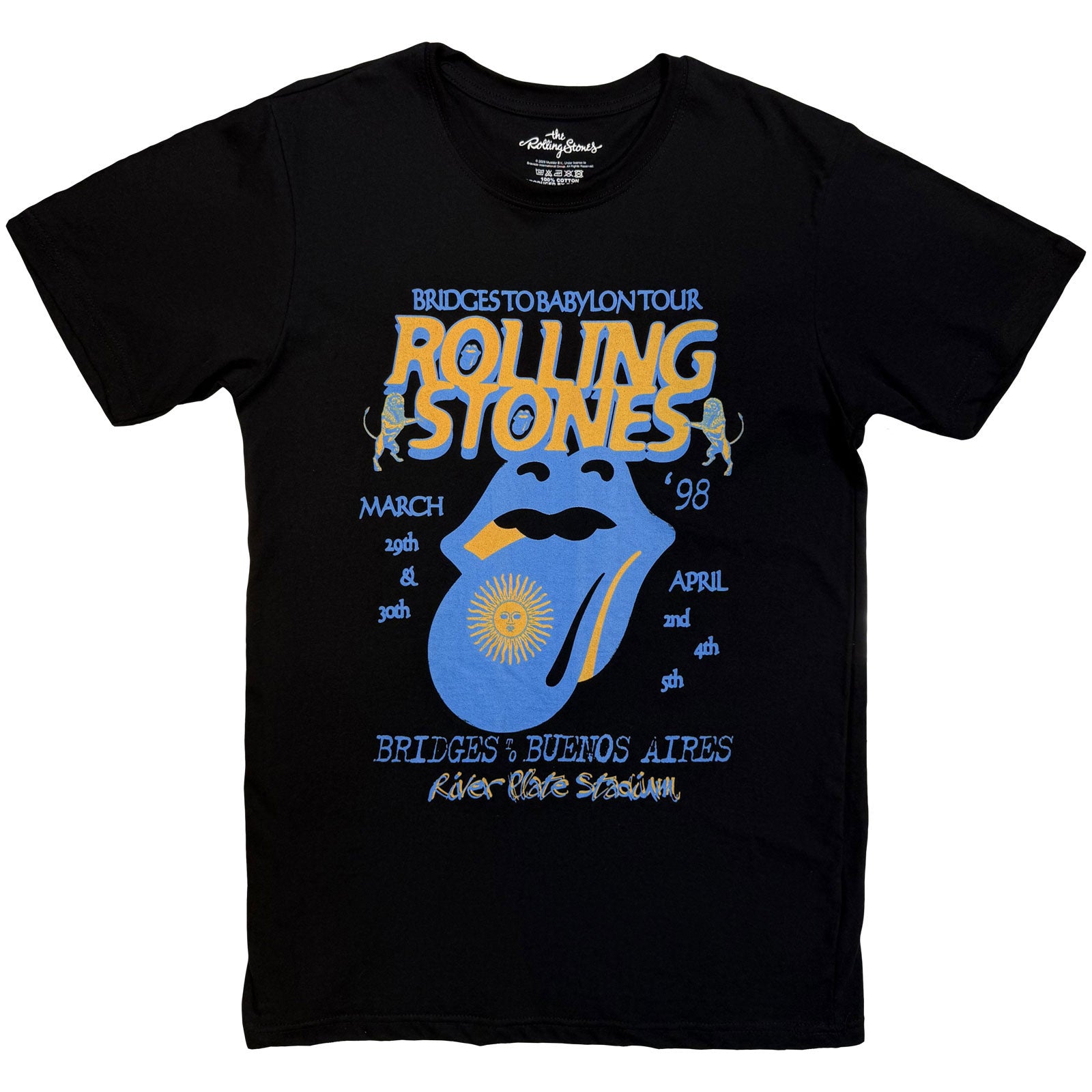 Een foto van een The Rolling Stones T-Shirt