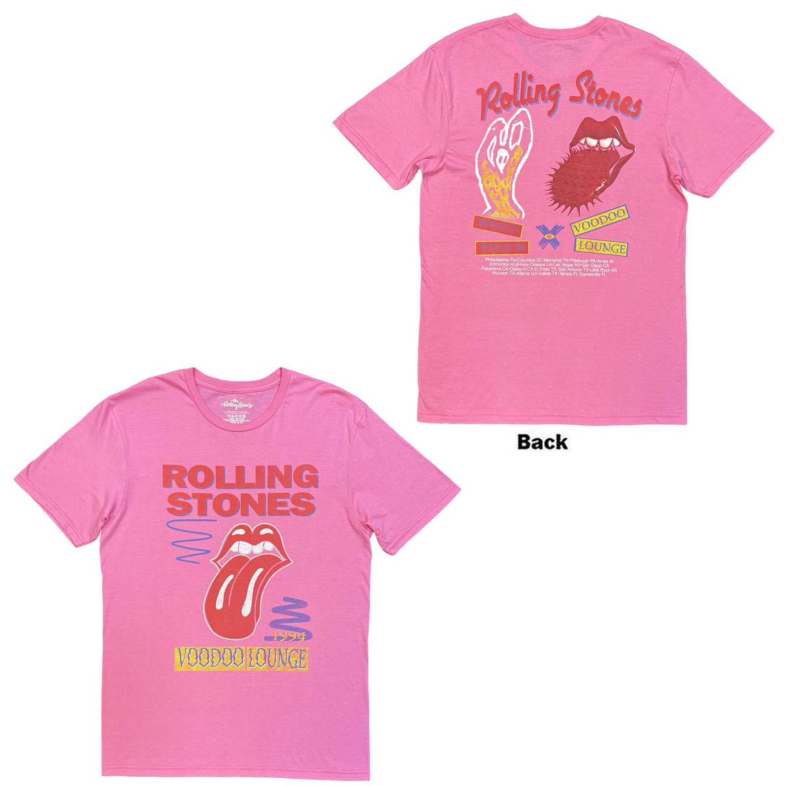Een foto van een The Rolling Stones T-Shirt