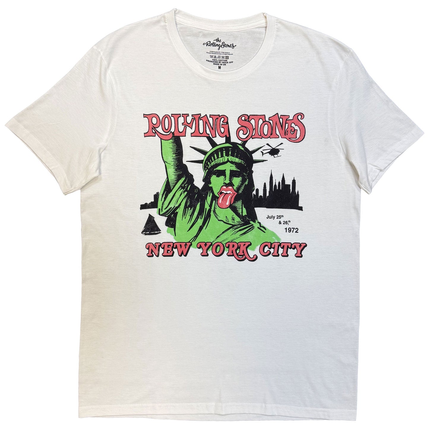 Een foto van een The Rolling Stones T-Shirt