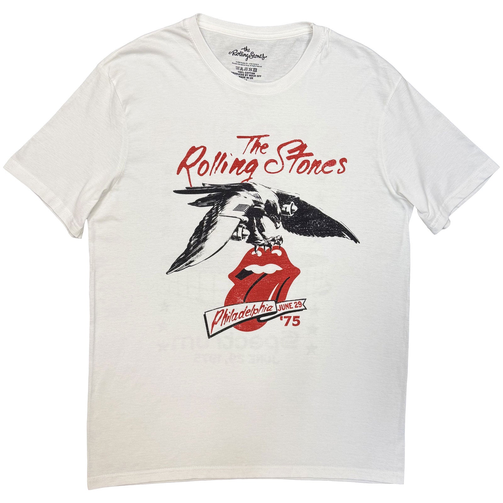 Een foto van een The Rolling Stones T-Shirt