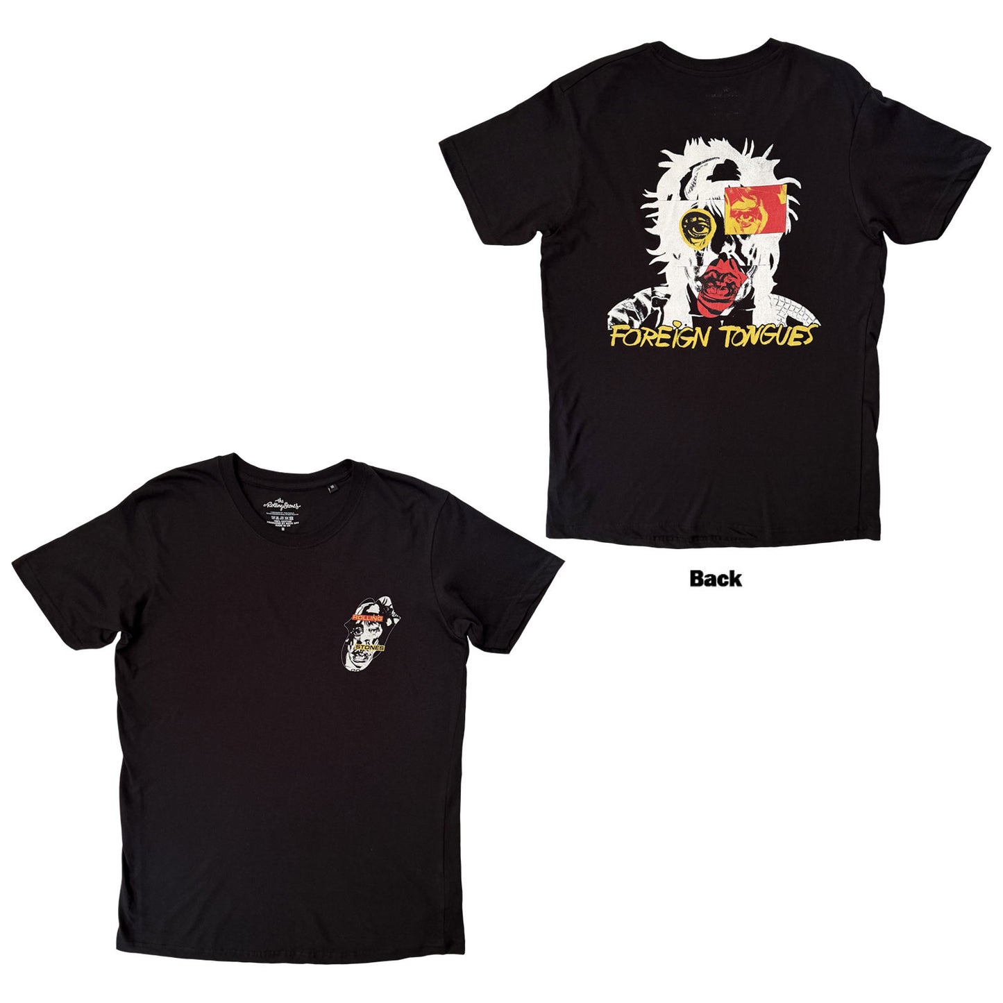 Een foto van een The Rolling Stones T-Shirt