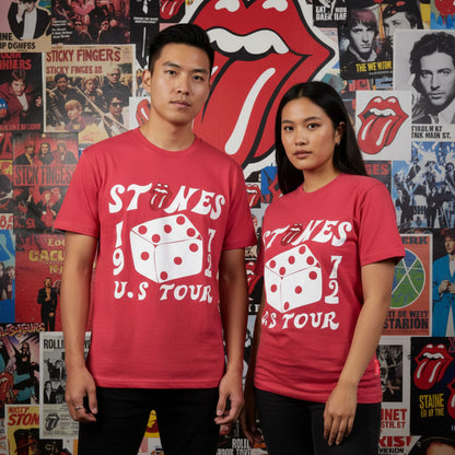 Een foto van een The Rolling Stones T-Shirt