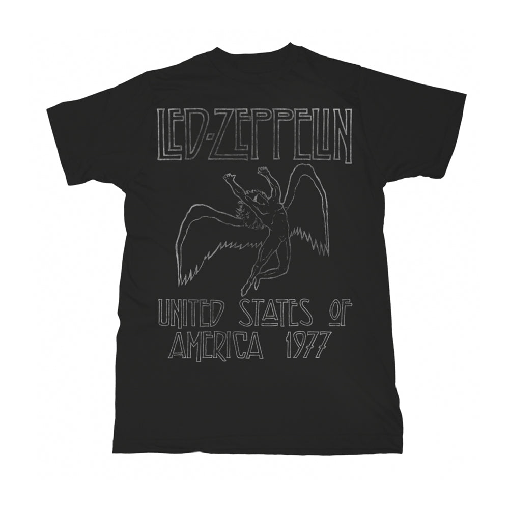 Een foto van een Led Zeppelin T-Shirt