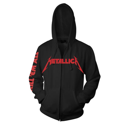 Een foto van een METALLICA Top met capuchon