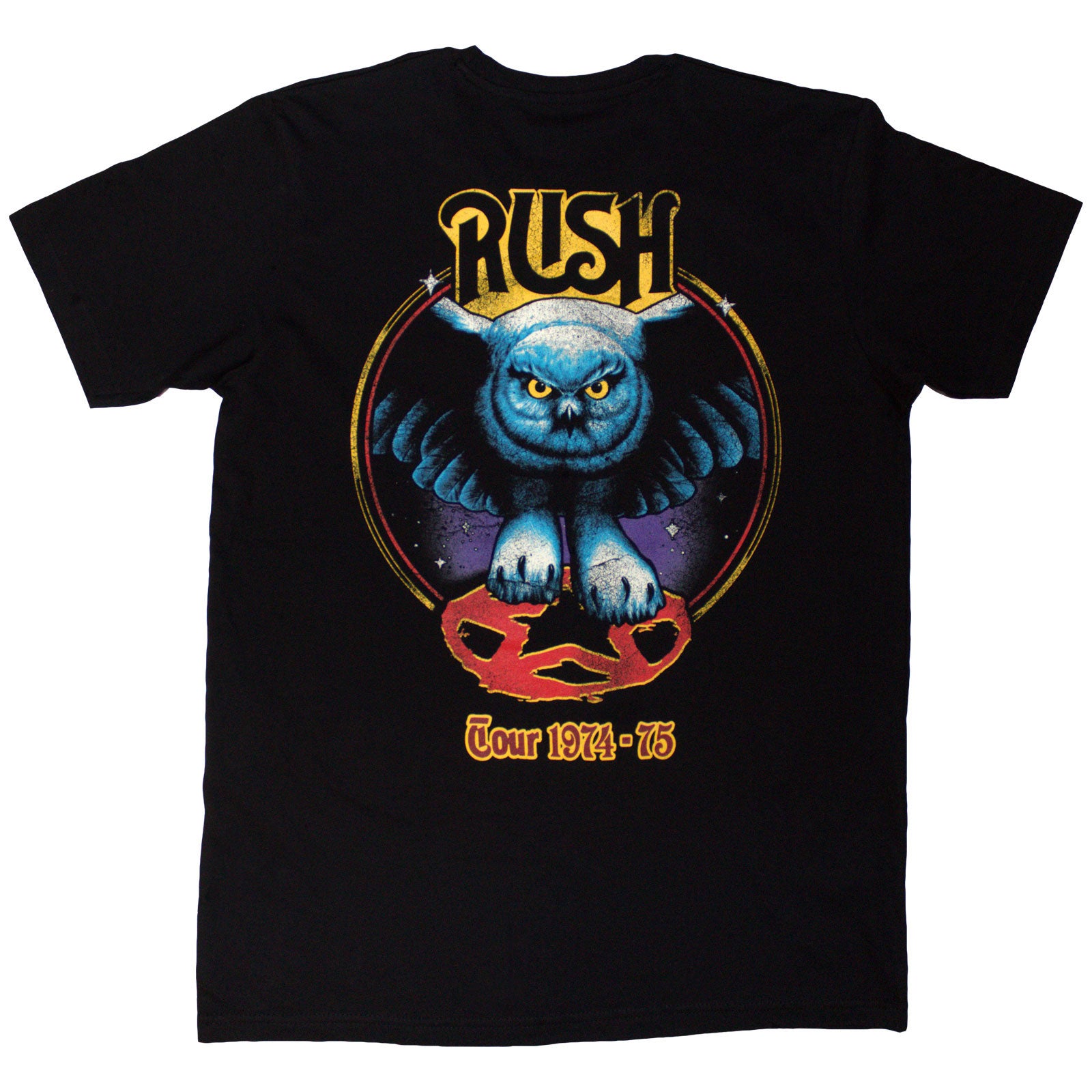 Een foto van een Rush T-Shirt