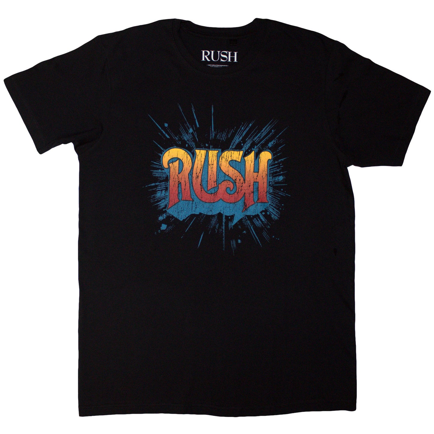 Een foto van een Rush T-Shirt
