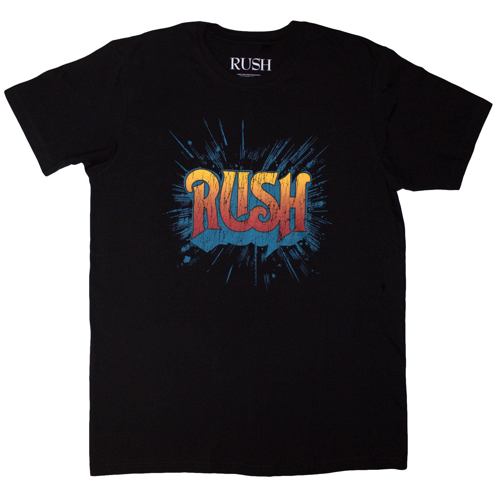 Een foto van een Rush T-Shirt