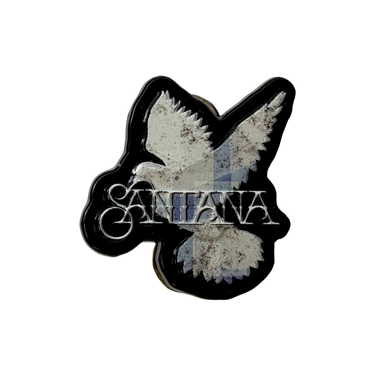 Een foto van een Santana Speld Badge