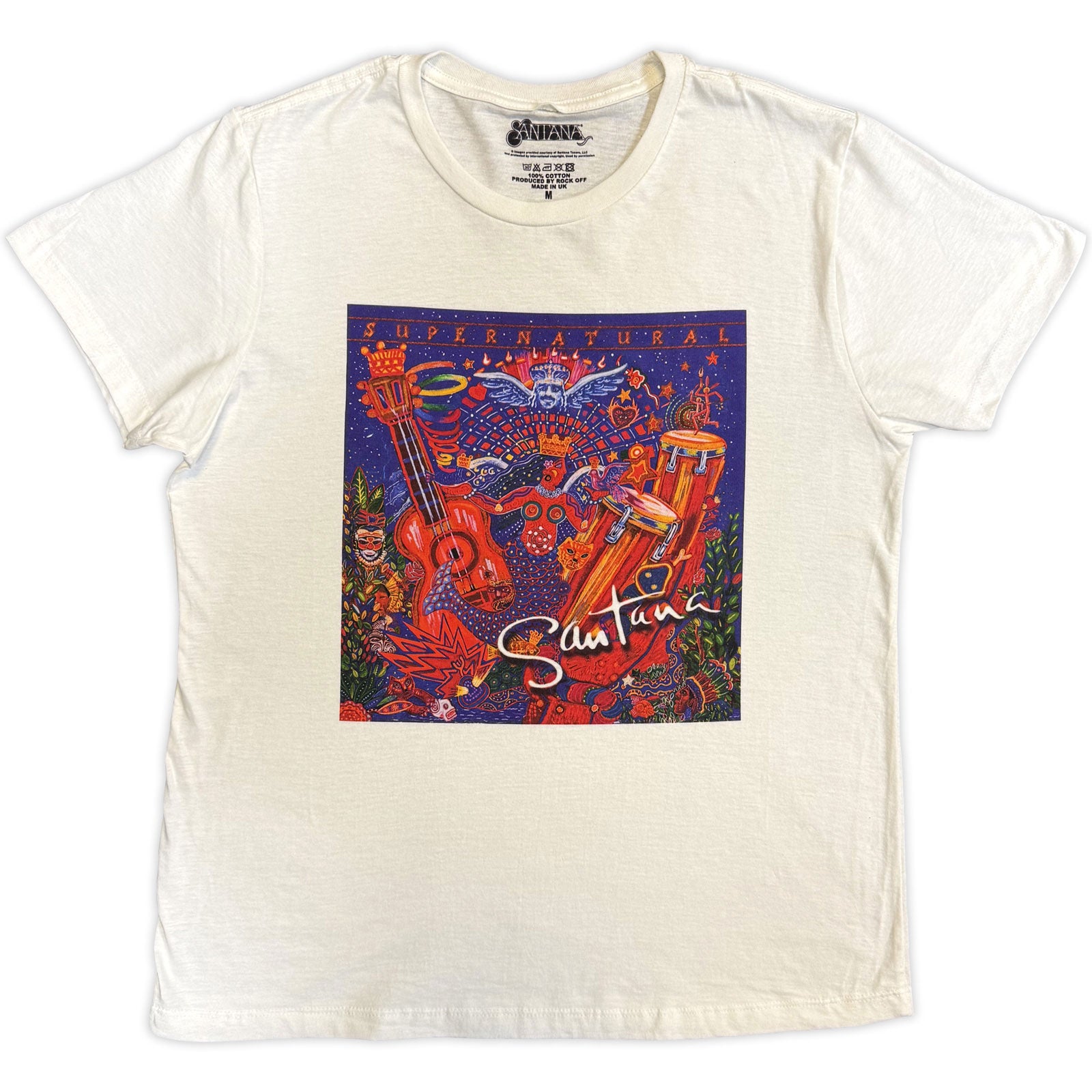 Een foto van een Santana T-Shirt