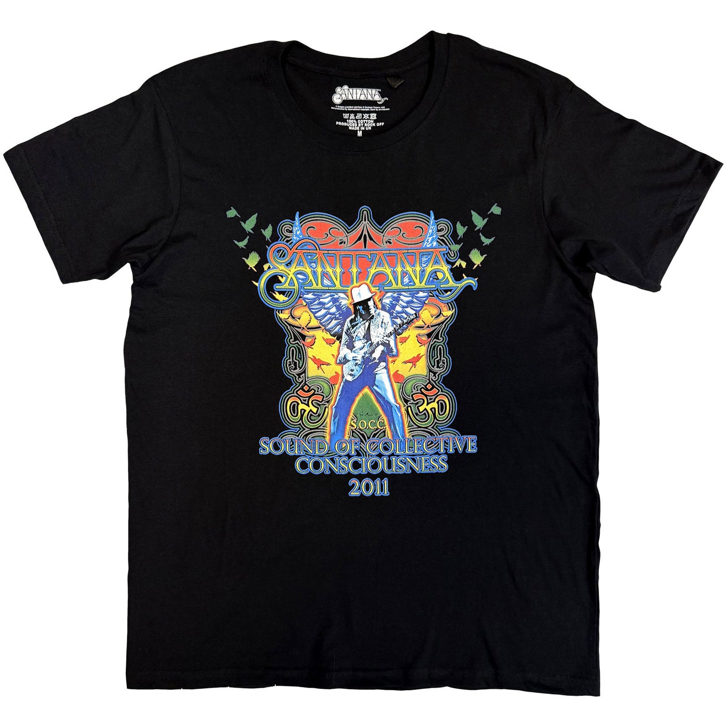 Een foto van een Santana T-Shirt