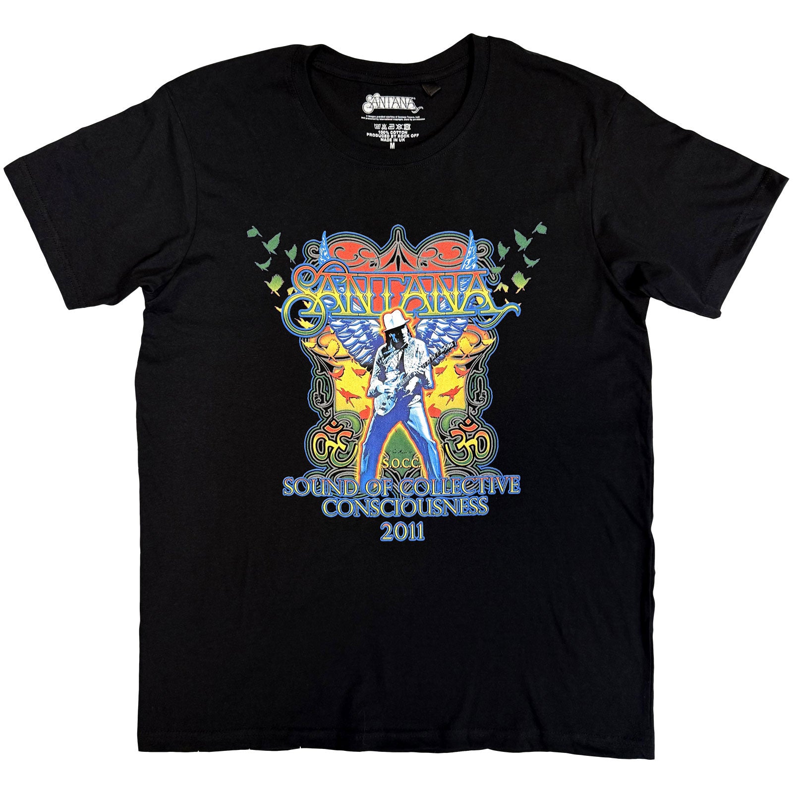 Een foto van een Santana T-Shirt