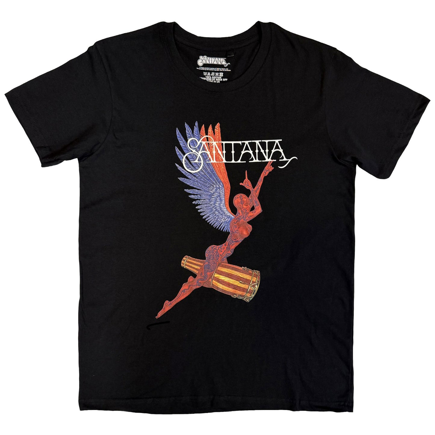 Een foto van een Santana T-Shirt
