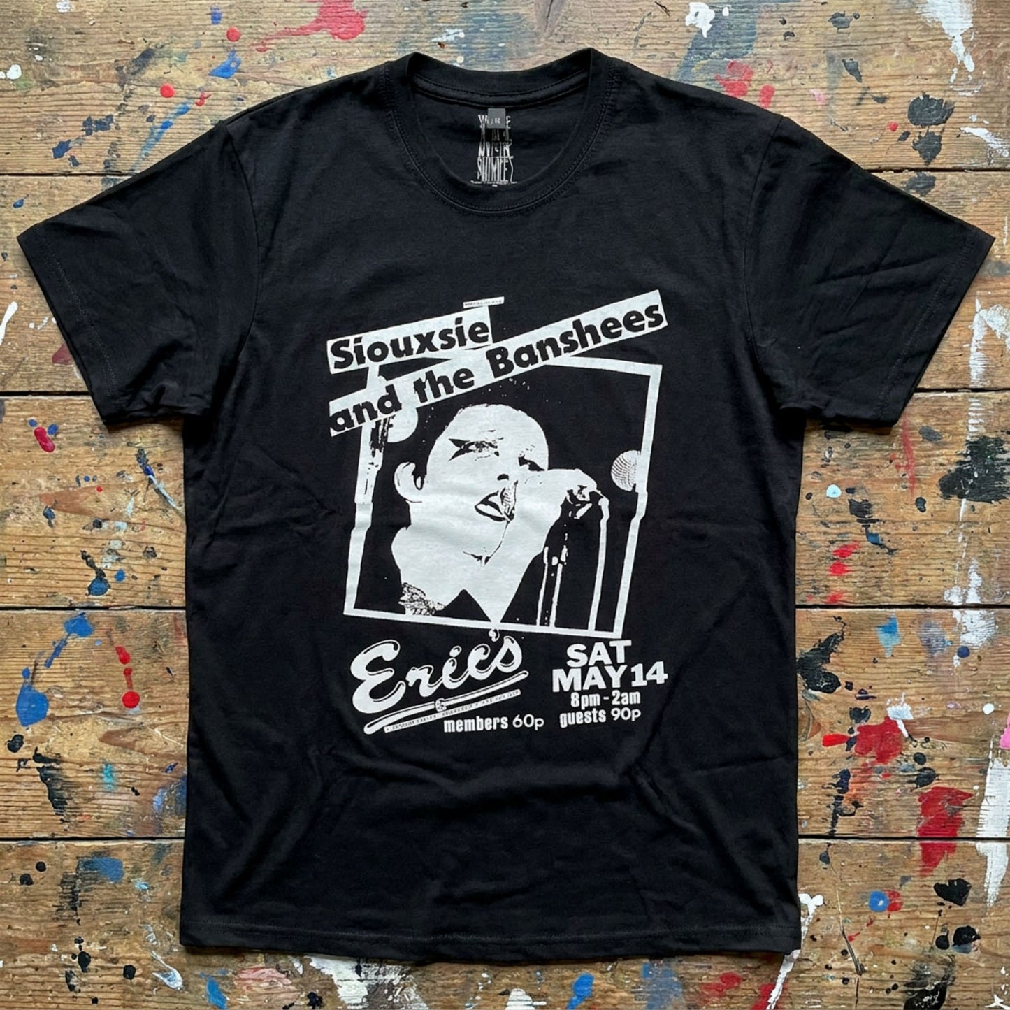 Een foto van een Siouxsie & The Banshees T-Shirt
