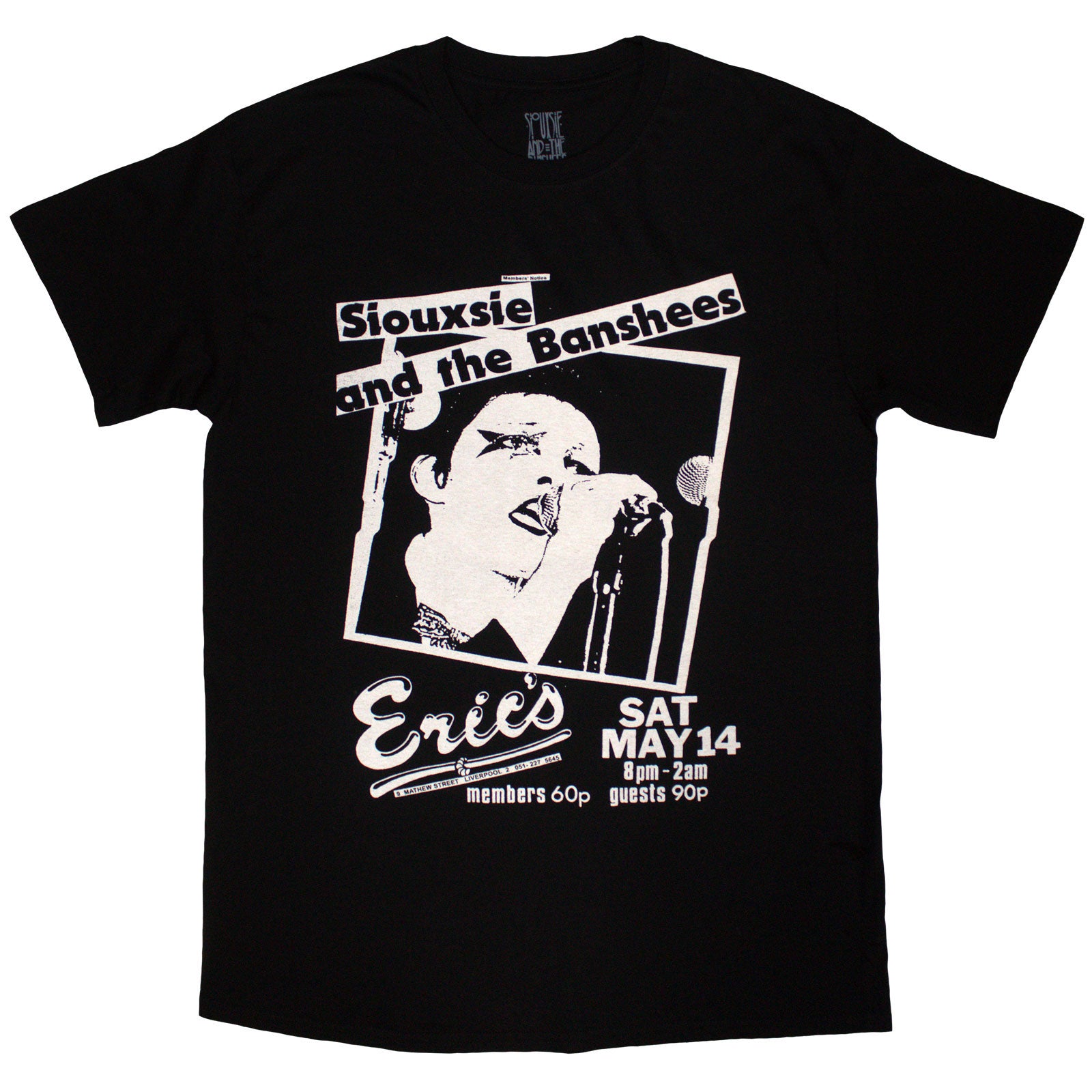 Een foto van een Siouxsie & The Banshees T-Shirt