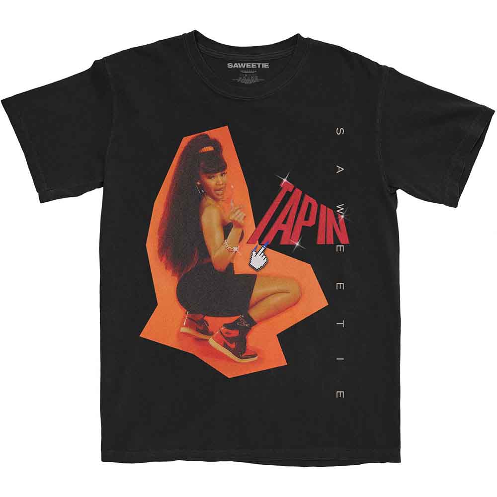 Een foto van een Saweetie T-Shirt