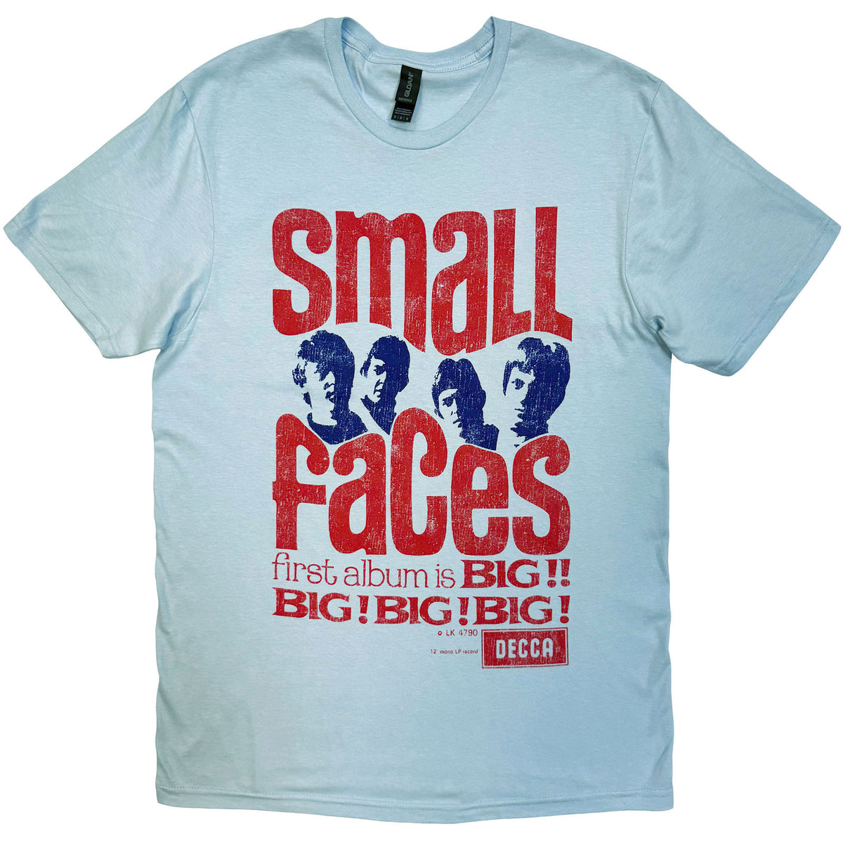 Een foto van een Small Faces T-Shirt