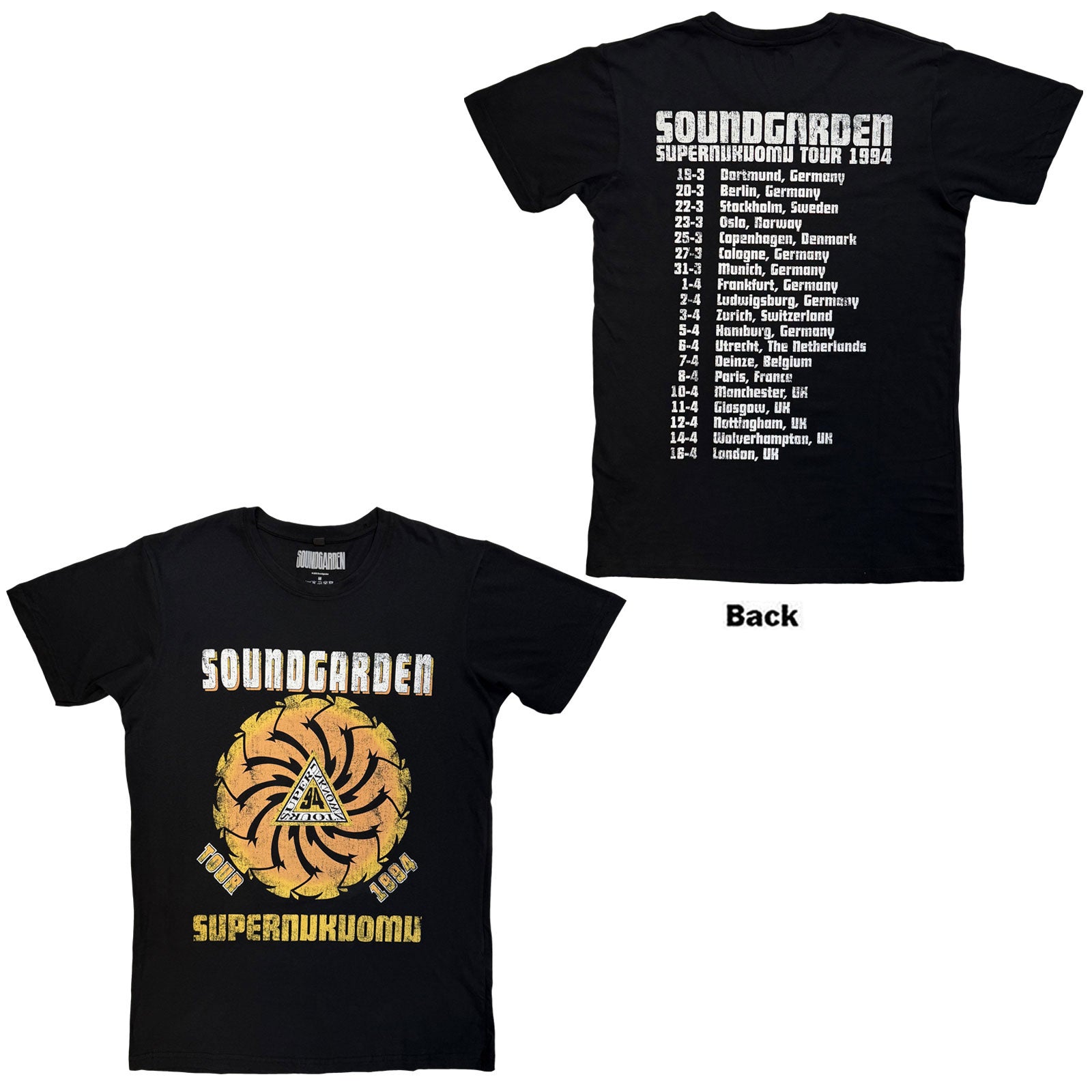 Een foto van een Soundgarden T-Shirt