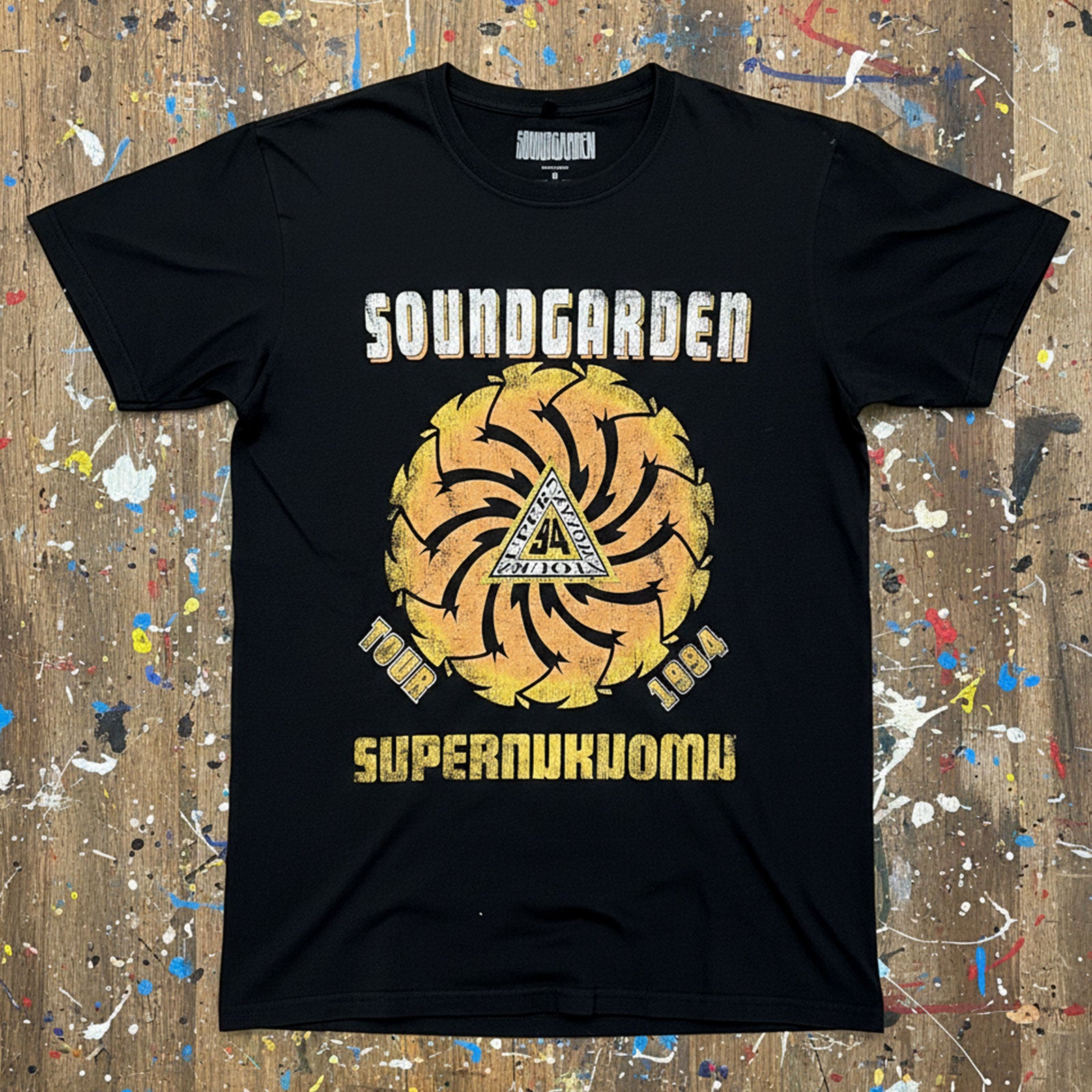 Een foto van een Soundgarden T-Shirt