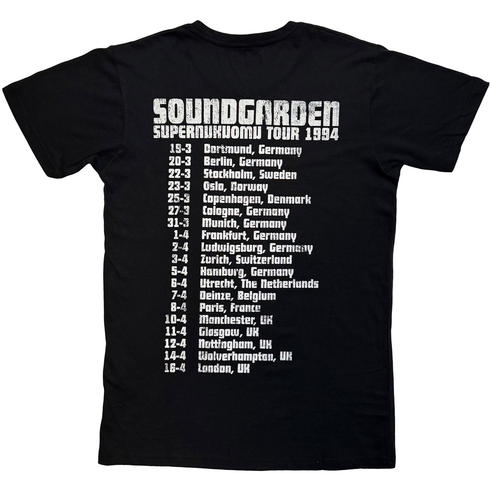 Een foto van een Soundgarden T-Shirt