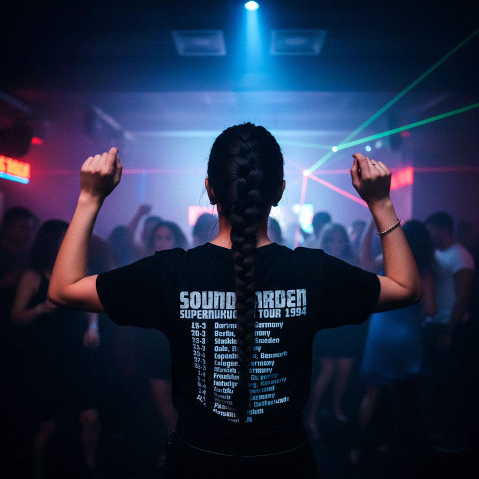 Een foto van een Soundgarden T-Shirt
