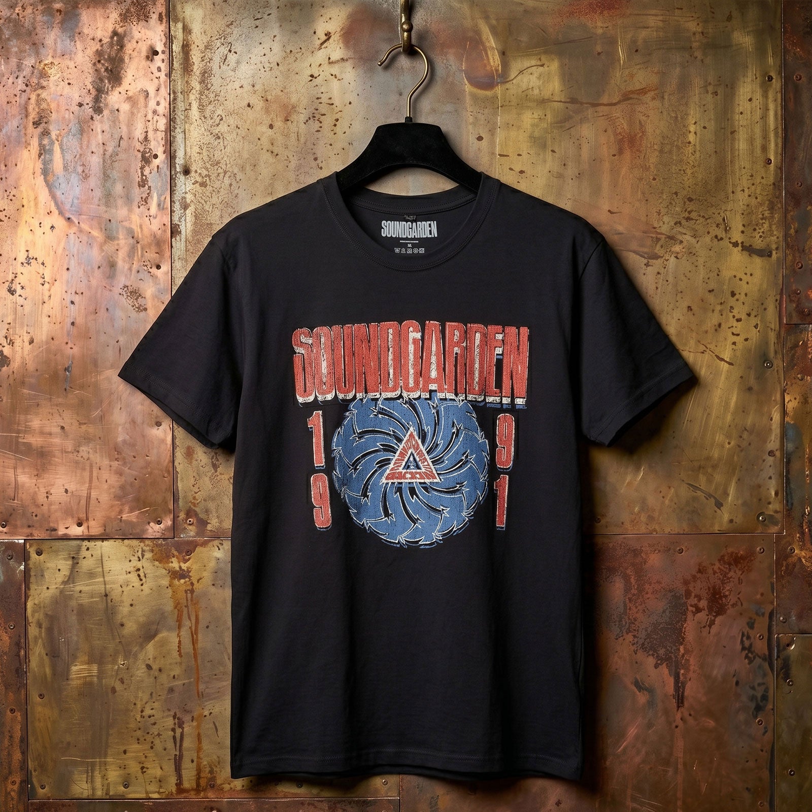 Een foto van een Soundgarden T-Shirt