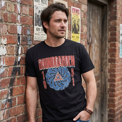 Een foto van een Soundgarden T-Shirt